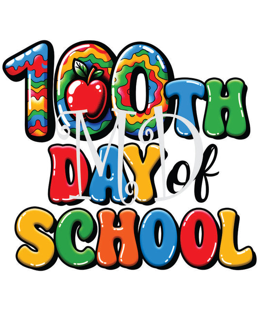 100 day school color
