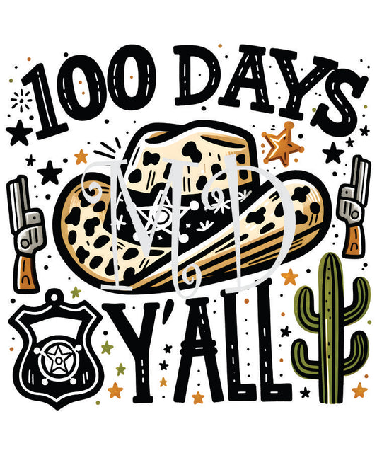 100 days y'all