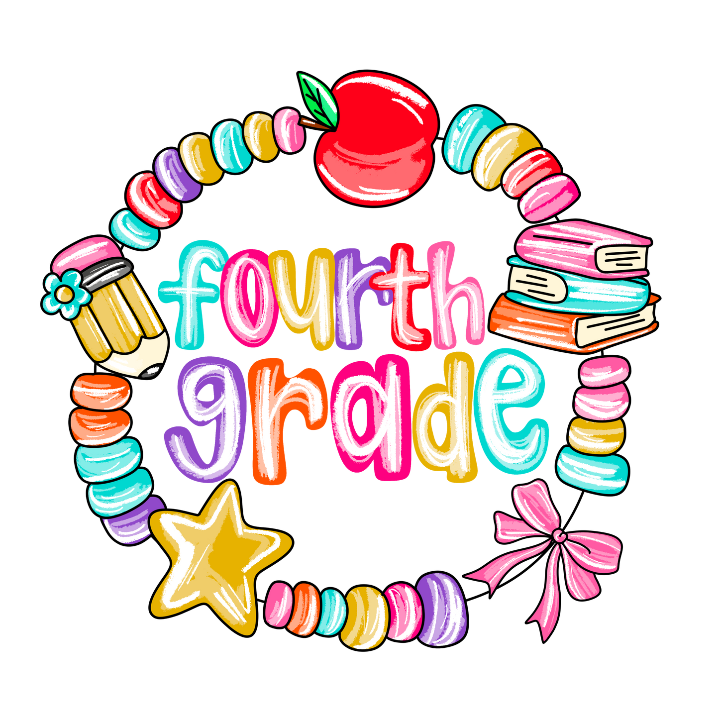Bracelet back to school shirt