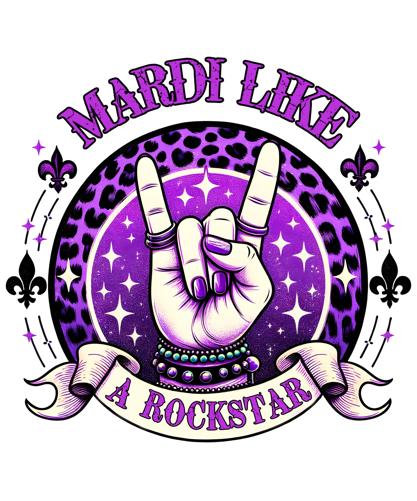 Mardi like a rock star