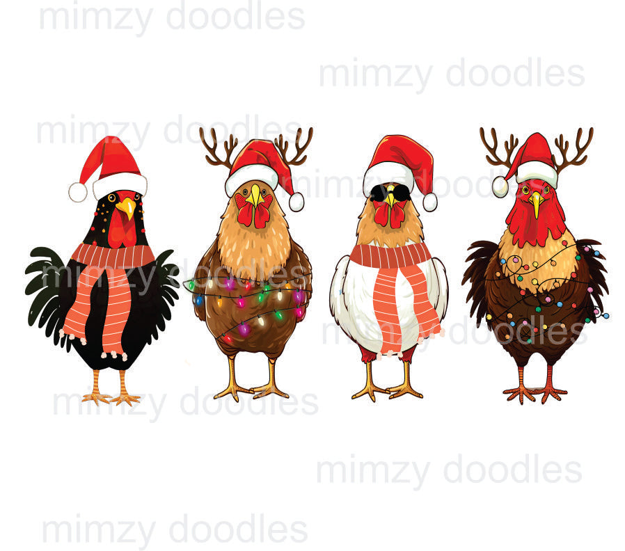 Christmas Chickens