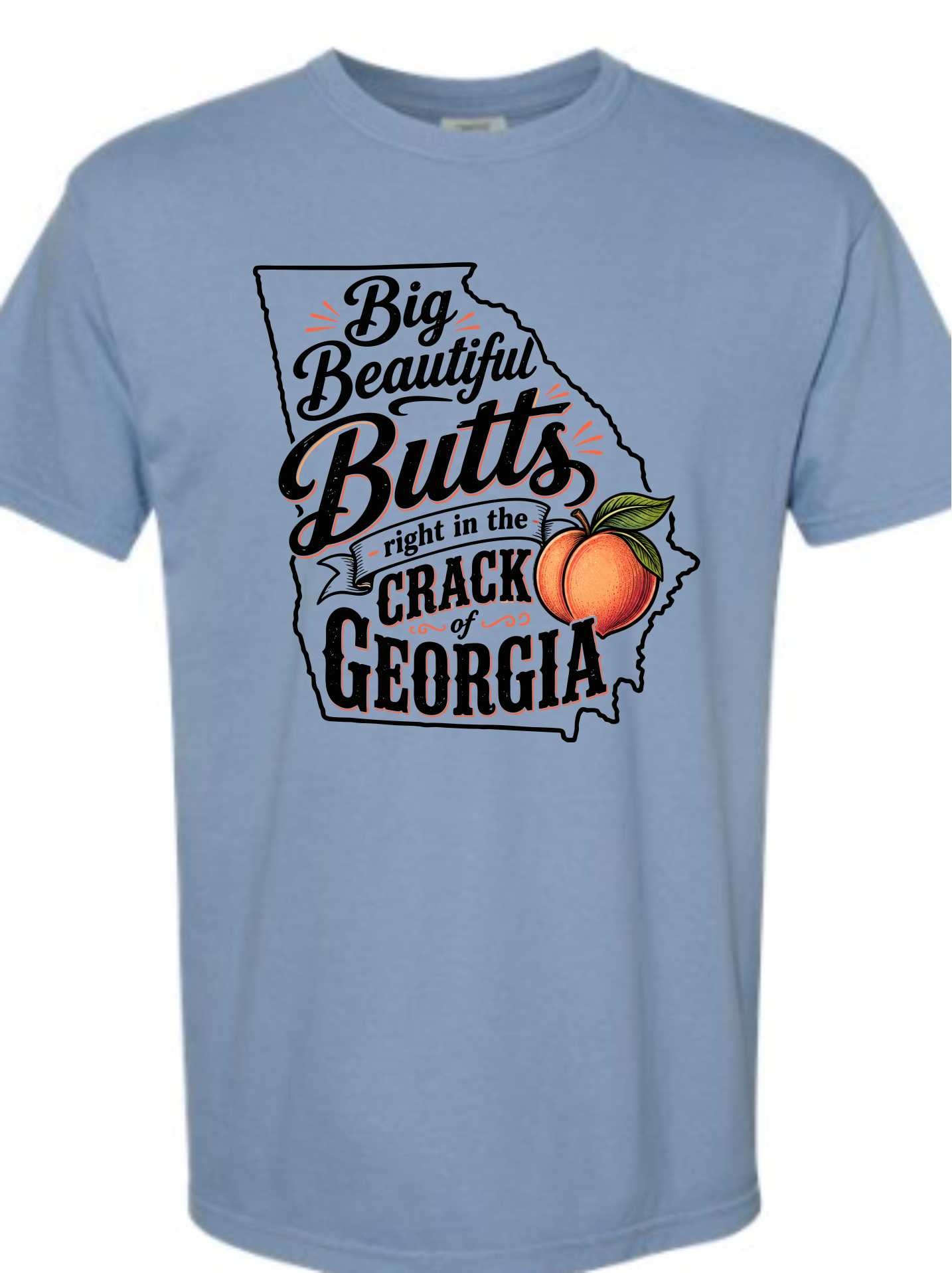 Big Beautiful Butts Washed Denim