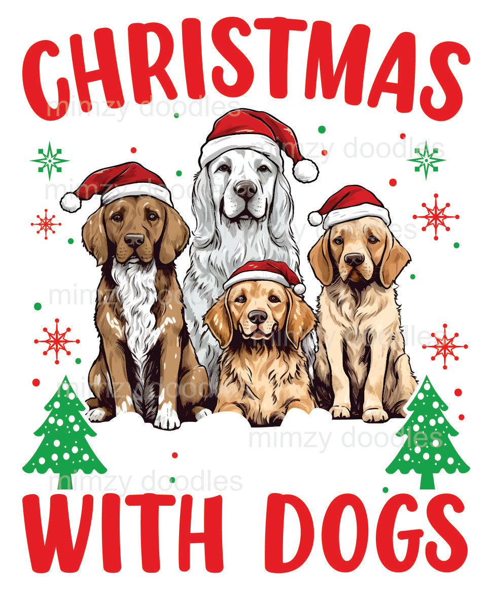 Christmas With Dogs