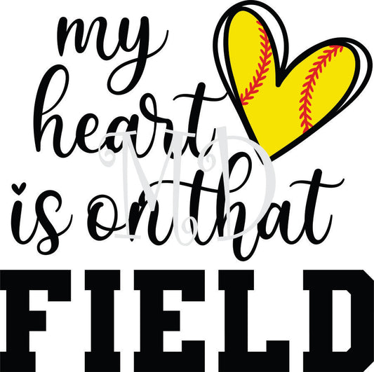 My heart is on that field