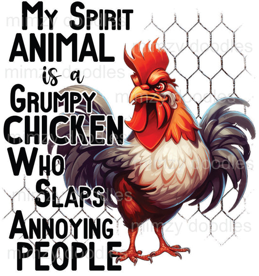 Grumpy Chicken