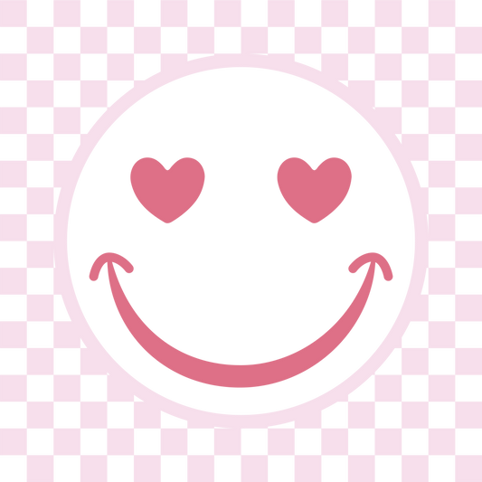 Smiley Pink checker