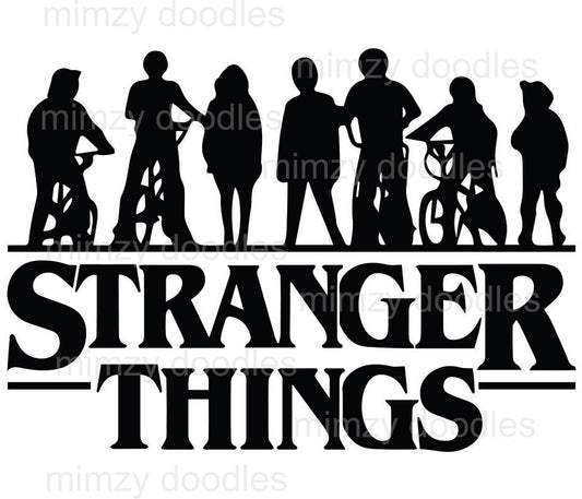 Stranger Things B/W